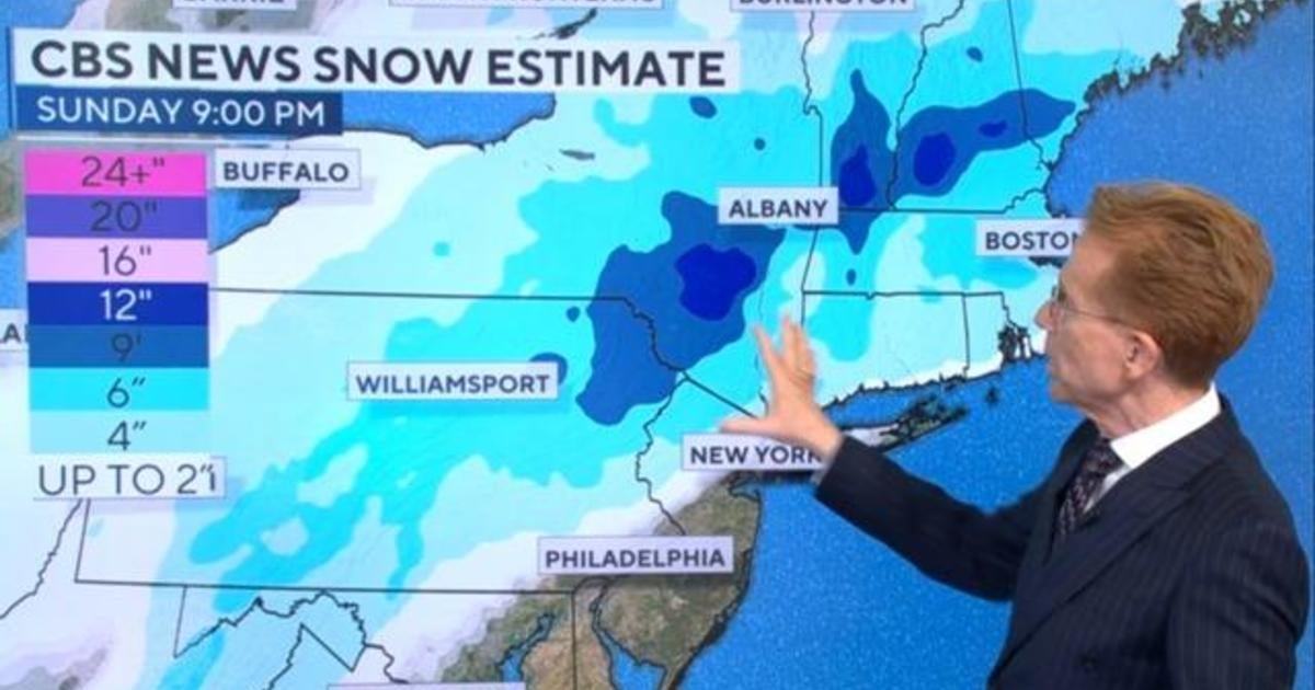 Millions Across Northeast Bracing For Winter Storm. Here's The Forecast ...