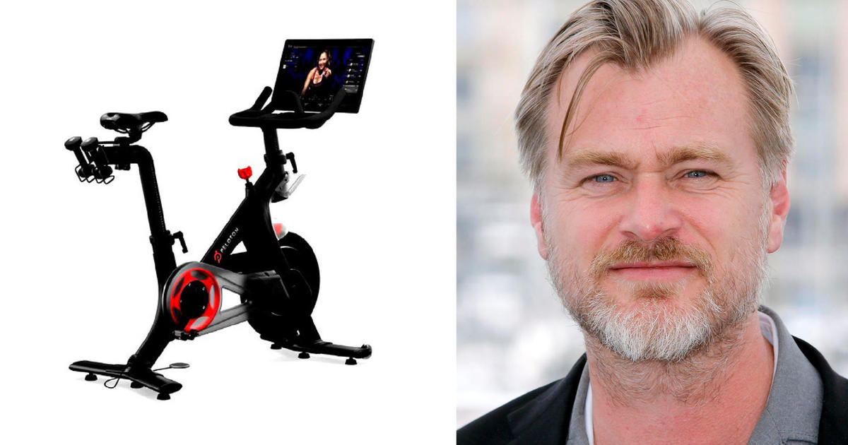 A Peloton instructor ranted about how she disliked the movie Tenet.  Christopher Nolan, the film's director, happened to take that class. - CBS  News