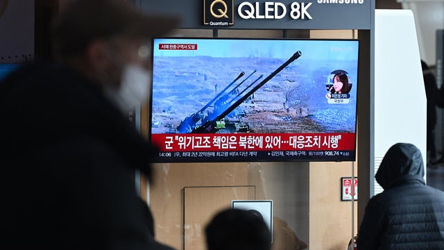 North Korea and South Korea fire artillery rounds in drills at tense sea boundary