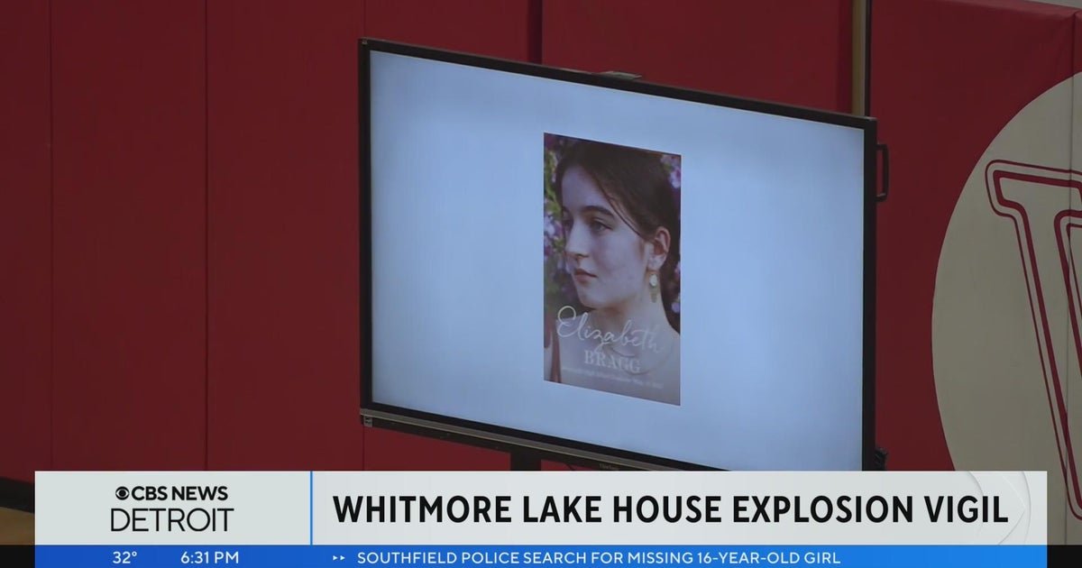 Vigil held for Whitmore Lake house explosion victims - CBS Detroit