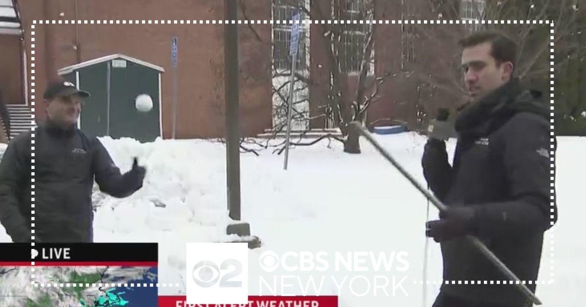 Doug Williams on the perils of snowballs - CBS New York