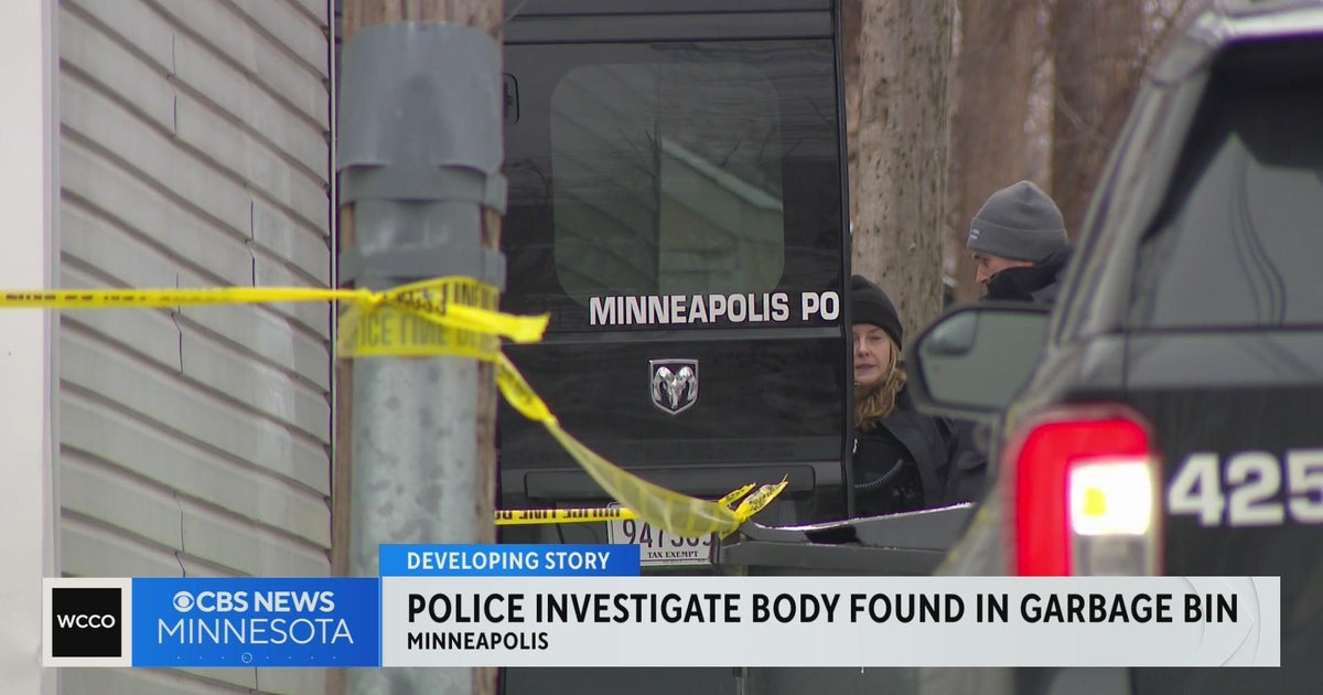 Body found inside trash can in north Minneapolis - CBS Minnesota