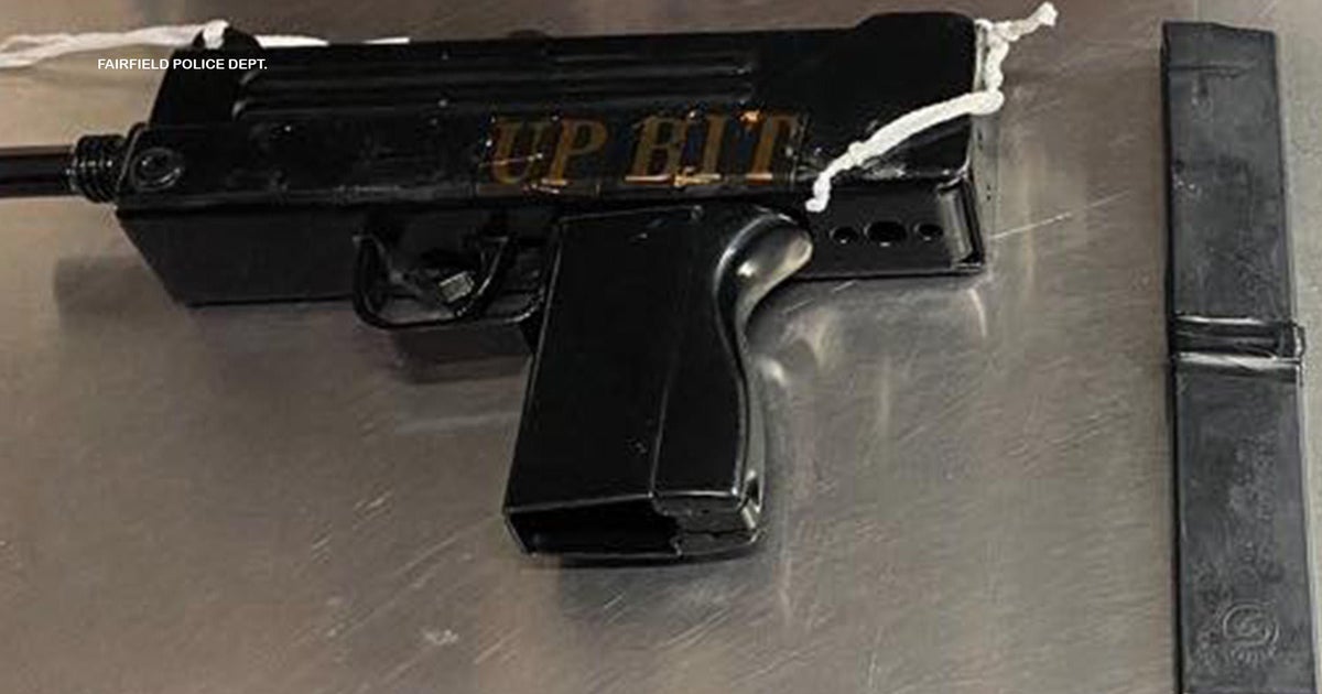 Fairfield officers find stolen MAC-10 after responding to report of unresponsive person in car