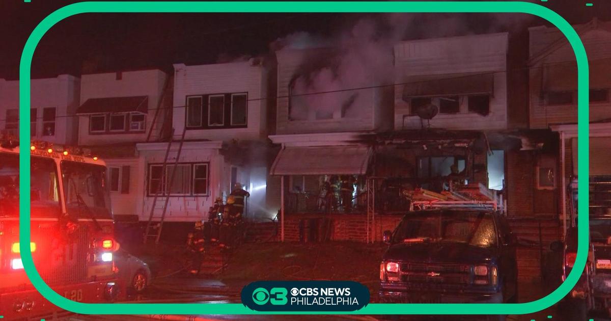 Dog Dead, 7 People Displaced After Fire In Philadelphia - CBS Philadelphia