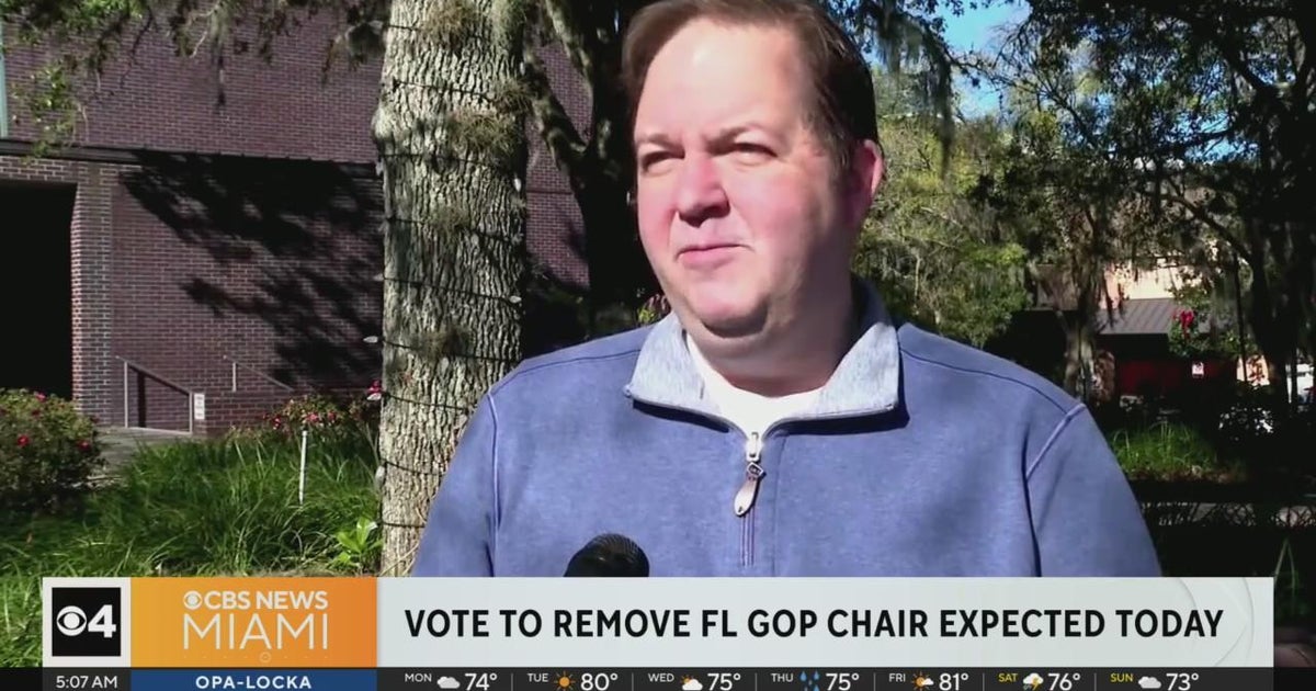 Vote to oust Florida Republican chairman envisioned Monday