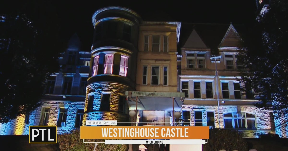 Unlocking the gates of the Westinghouse Castle in Wilmerding CBS