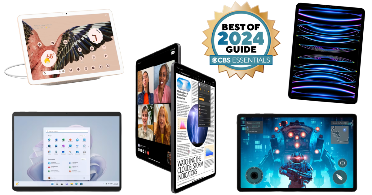 The best tablets for 2024 - CBS News