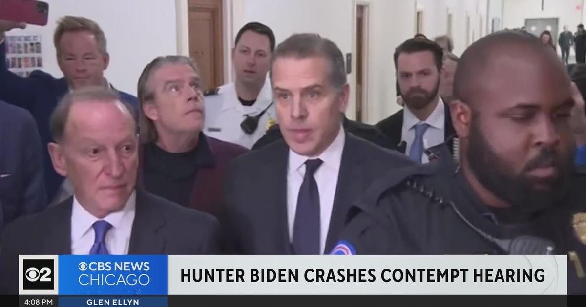 Hunter Biden Makes Surprise Appearance At Contempt Hearing - CBS Chicago