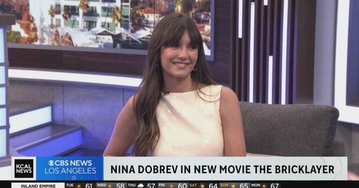 Actress Nina Dobrev talks new film "The Bricklayer" - CBS Los Angeles