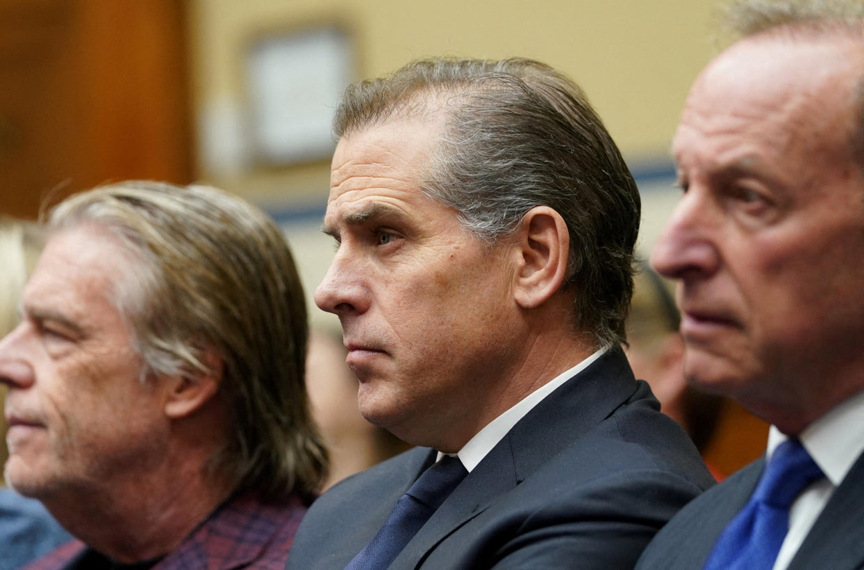 Hunter Biden at a House Oversight Committee meeting 