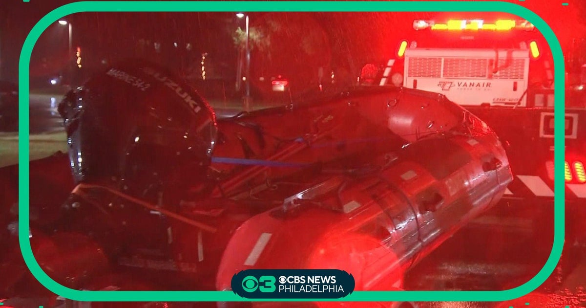 First responders in Delaware County help drivers navigate flooded roads ...