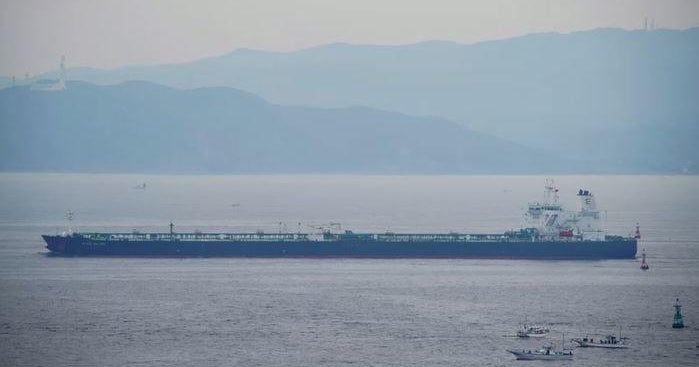 Iran beschlagnahmt einen Öltanker im Golf von Oman, der kürzlich im Mittelpunkt der Konfrontation mit den USA stand Iran beschlagnahmt einen Öltanker im Golf von Oman, der kürzlich im Mittelpunkt der Konfrontation mit den USA stand