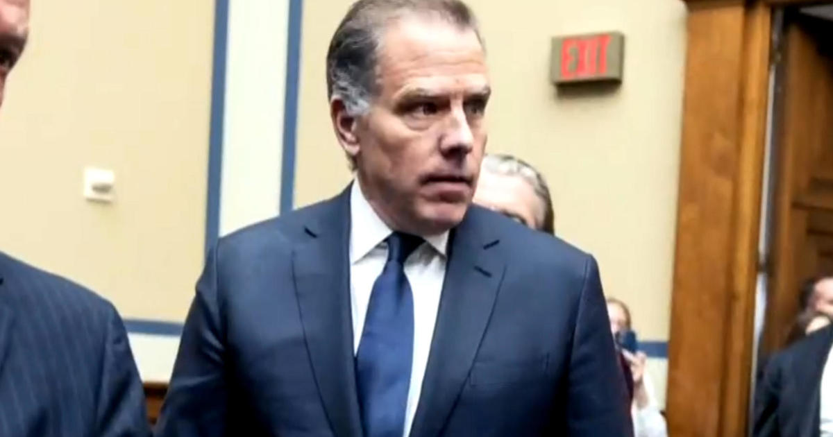 Hunter Biden Attends House Contempt Hearing - CBS News