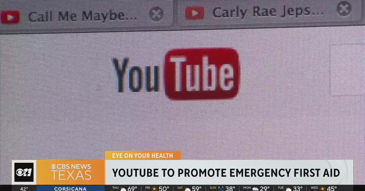 YouTube promoting emergency first aid - CBS Texas