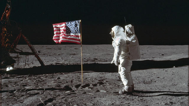 Apollo 11 Moon Landing U.S. Flag 