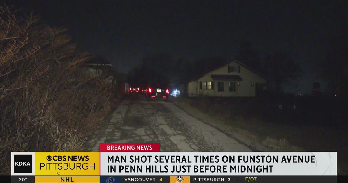 Man shot multiple times in Penn Hills - CBS Pittsburgh
