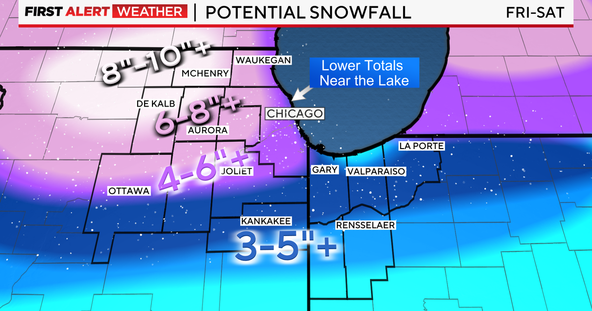 Major winter storm hitting Chicago today with 6 to 12" of snow in some ...