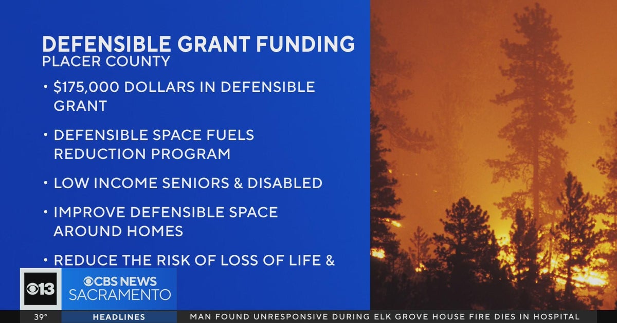 Placer County supervisors approved $175,000 defensible grant funding for qualifying residents