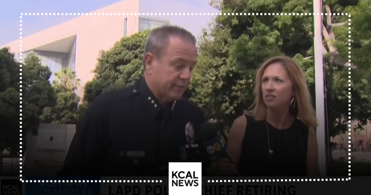 Looking Back At Chief Michel Moores Tenure With Lapd Cbs Los Angeles