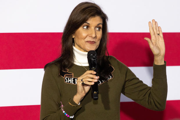 Presidential Candidate Nikki Haley Campaigns In Iowa 