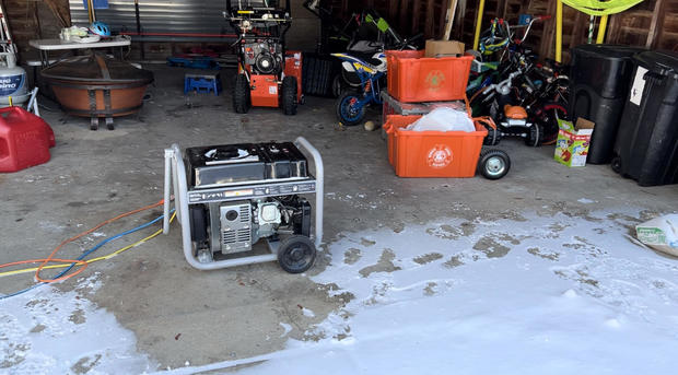 Generators during winter storm 