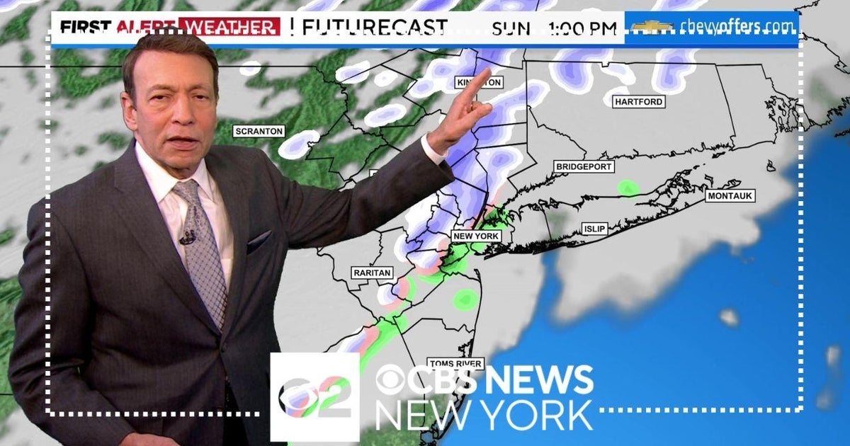 First Alert Weather: Sunday morning update - 1/14/24 - CBS New York