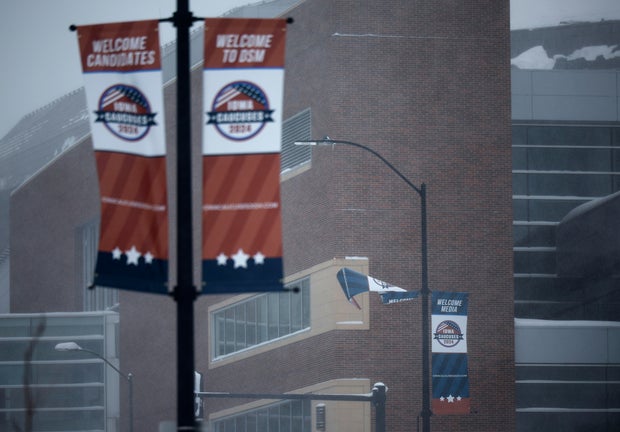 Iowa Prepares For State's Caucuses, As Large Snowstorms Hit The State