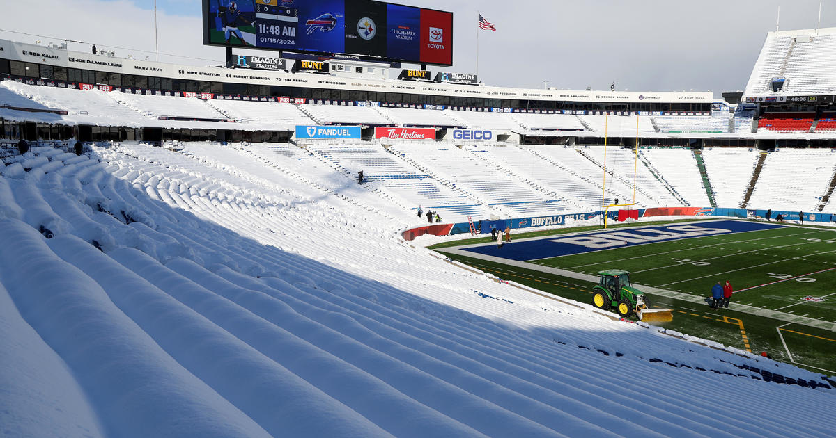 The Buffalo Bills will pay you to clear snow before Sunday's game