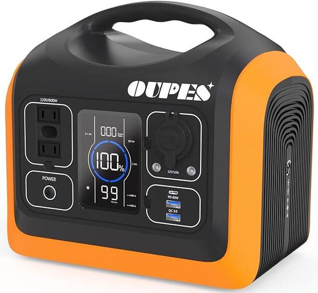 Oupes 600W Portable Power Station 