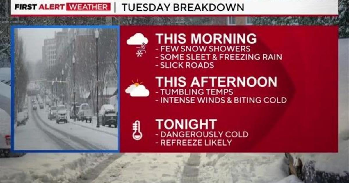 Maryland Weather: Winter Storm Warning in effect as Alert Day continues ...