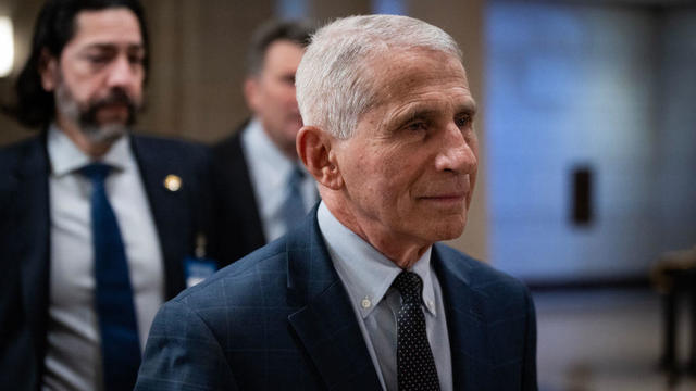 Dr. Anthony Fauci, former director of the National Institute of Allergy and Infectious Diseases, arrives for a closed-door interview with the House Select Subcommittee on the Coronavirus Pandemic at the Capitol on Jan. 8, 2024. 