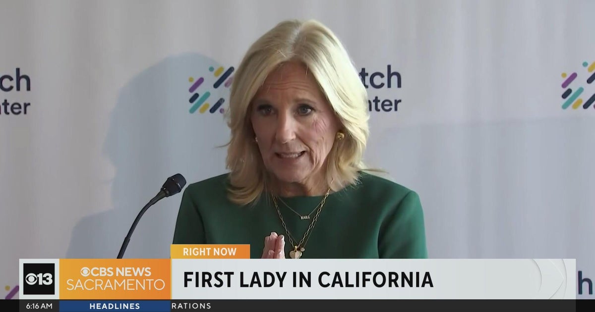 First Lady Jill Biden makes fundraising stop in California