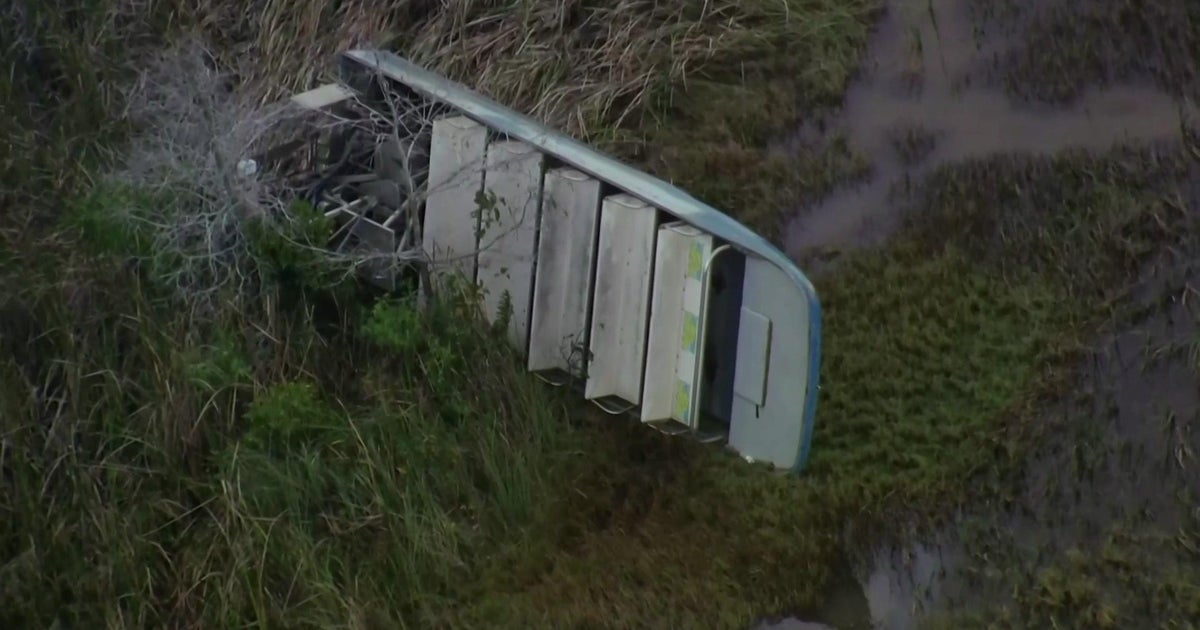 Airboat crashes in Florida Everglades in SW Miami-Dade with quite a few travellers on board Airboat crashes in Florida Everglades in SW Miami-Dade with quite a few travellers on board