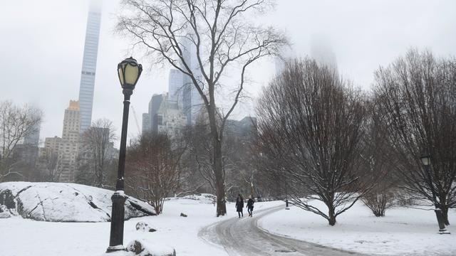 New York City receives heaviest snowfall in two years 