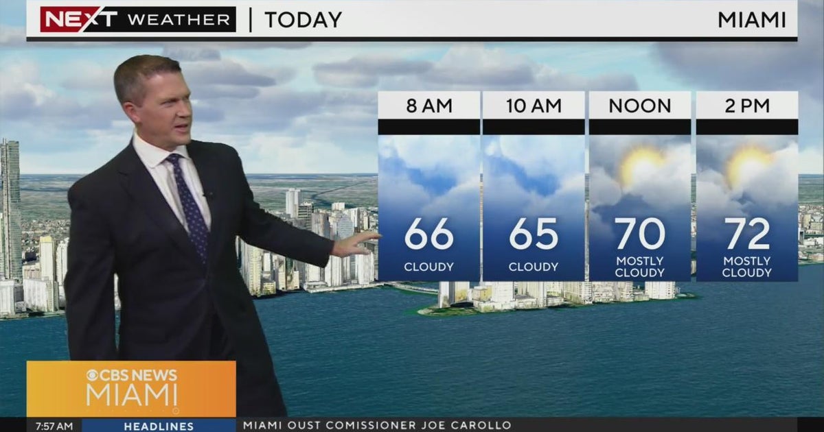 Miami Weather for Wednesday 1/17/2024 7AM - CBS Miami