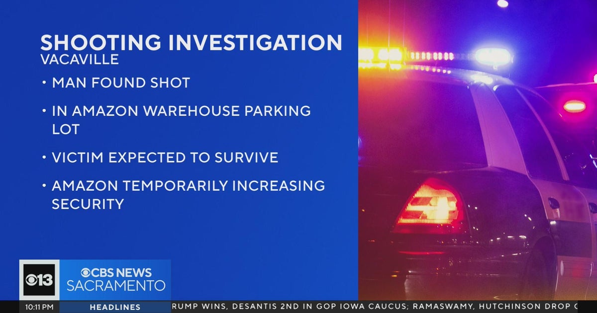 Man shot in Amazon warehouse parking lot in Vacaville