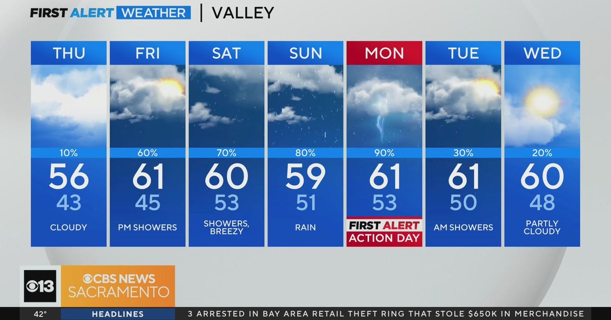 Thursday morning weather forecast - Jan. 18, 2024