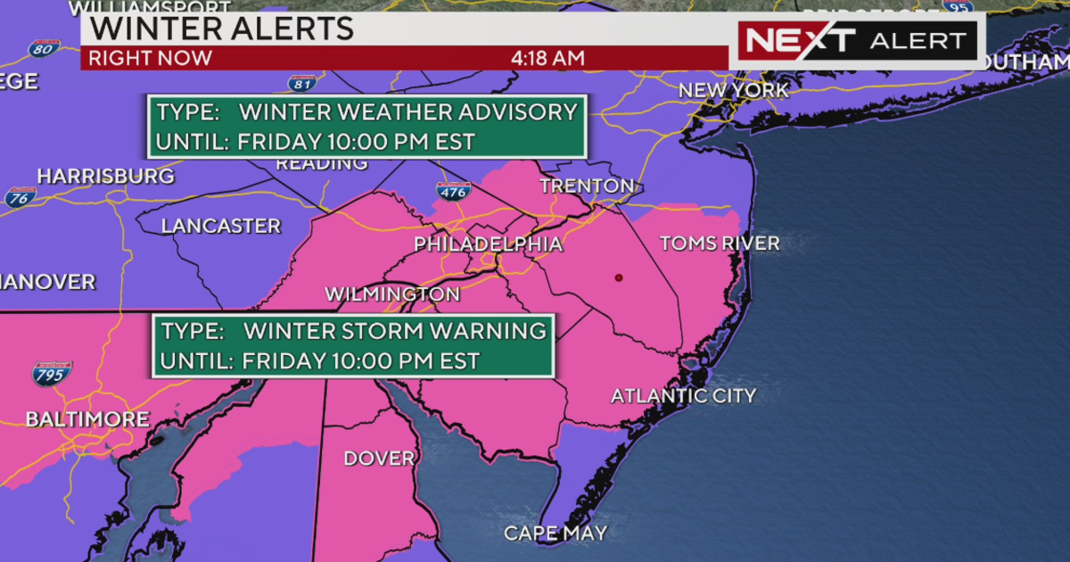 Philadelphia snow forecast: Snow amount, school closing information and the latest snow emergency news