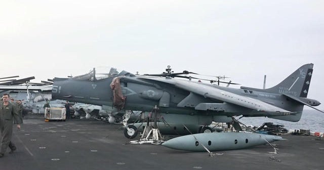 A look inside the USS Bataan warship as its anchored off the