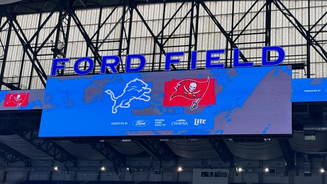 Ford Field sign 