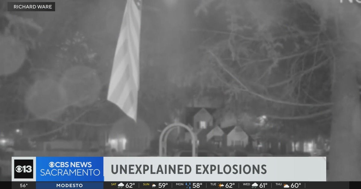 Mystery in a Sacramento neighborhood: Neighbors describe hearing unexplained explosions