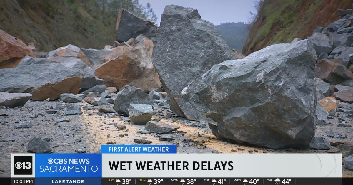 How are people preparing for another wet weekend across the Sierra, foothills?