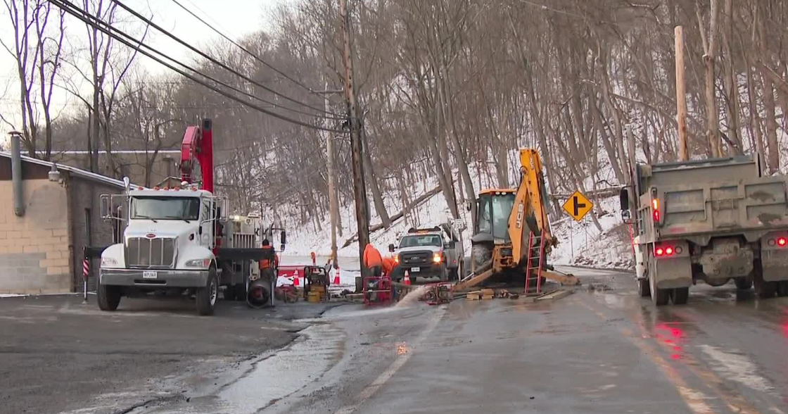 Water main break in Wilkins Township forces community to come together ...