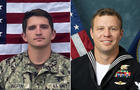 Photos of U.S. Navy SEALS Nathan Gage Ingram and Christopher Chambers 