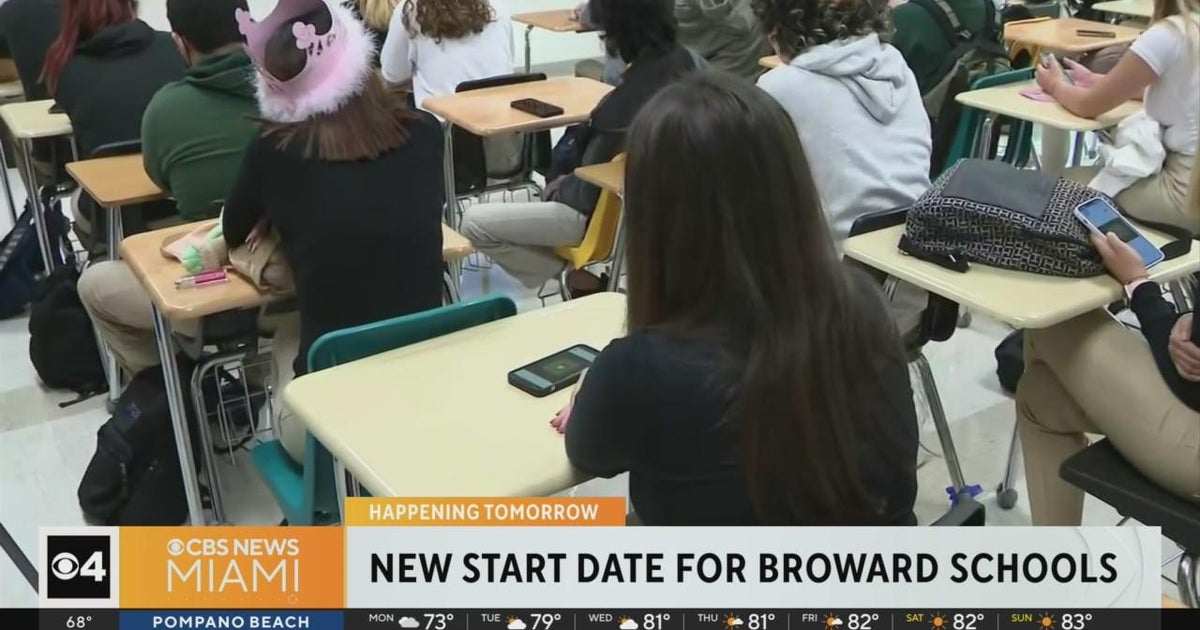 Broward college board to consider proposal to transform the start out date of the new college calendar year