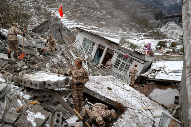 China landslide death toll hits 20 with some 24 missing