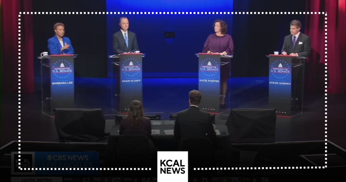 California Senate candidates clash in first debate before March primary ...