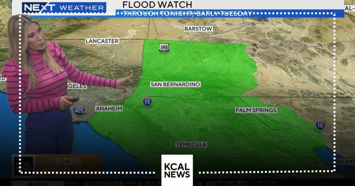 Tracking rain, flooding concerns, and high surf - CBS Los Angeles