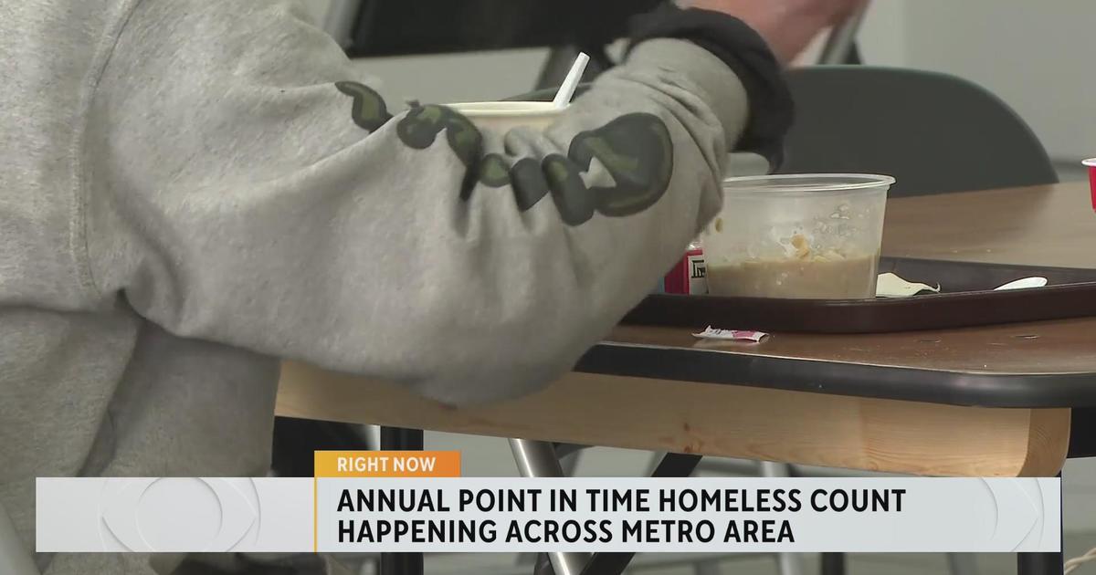 Volunteers counting the homeless population across Denver area, released 2023 findings - CBS Colorado