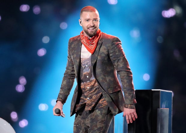 Justin Timberlake performs onstage